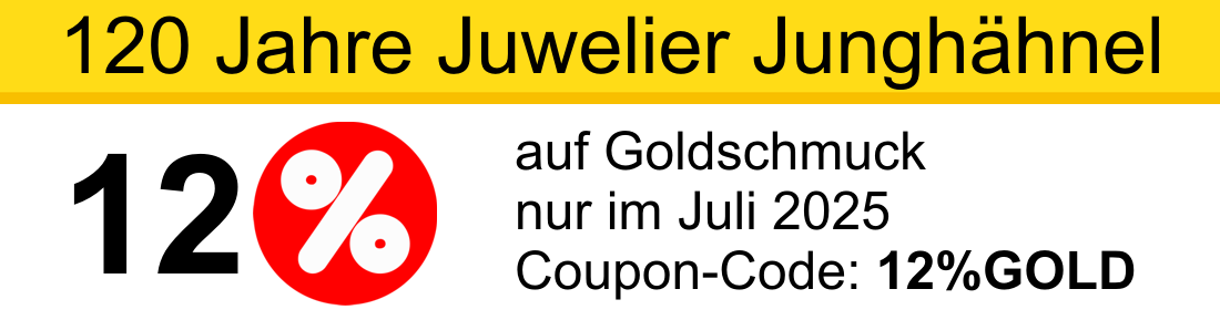12% auf Goldschmuck