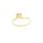 Damenring Diamantring Blüte zweifarbig mit Diamant, Gold 585 poliert Ringweite 54