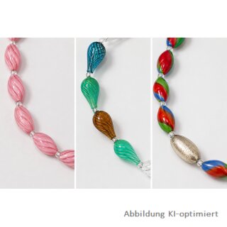 Muranoglas-Collier Damen – verschiedene Designs und Farben