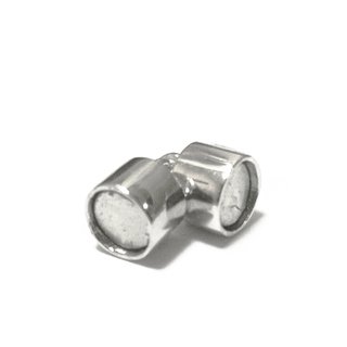 Magnetschließe zylinderförmig, 925 Sterling-Silber