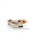 Ohrstecker bicolor Gold 585 Brillant Roségold/Weißgold