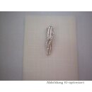 Anhänger mit Zirkonia, 925 Silber,poliert,rhodiniert