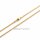 585 Gelbgold Schlangenkette (Mauskette) 53 cm – fein & elegant, 1,3 mm