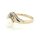 Damenring mit Perle und Diamant 0,03ct. 585 Gold Ringweite 55