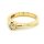 Damenring Verlobungsring Zirkonia echt Gold 375 Glanz Ringweite 56