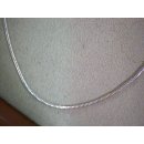 Schlangenkette 42cm, echt Silber 925