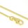 Schlangenkette,333 Gelbgold,poliert,Länge 37 cm,Stärke 0,25 cm,Karabinerverschluss