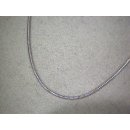Schlangenkette, 925 Silber, rhodiniert Länge 42cm