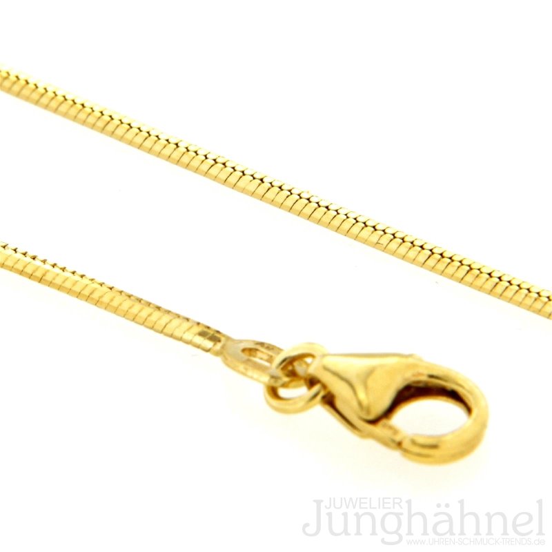 ECHT GOLD *** Schlangenkette 40 cm 