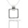 Silverglam Anhänger, 925 Sterling-Silber, rhodiniert, Zirkonia