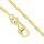 Singapurkette 585er Gold 1,4mm Länge 42cm Gewicht 2,1g