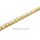 Brillant-Tennisarmband aus 333 Gelbgold mit zweifarbigen Fassungen aus Gelb- und Weißgold