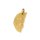Tierkreiszeichen Sternzeichen echt Gold 333 matt/Glanz halbe Münze 22x10mm
