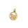 Tierkreiszeichen Sternbild Anhänger echt Gold 333 rund 19x12mm