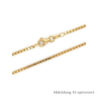 Veneziakette Venezianerkette glänzend, echt Gold 333, Stärke ca. 1,5mm Länge 50cm
