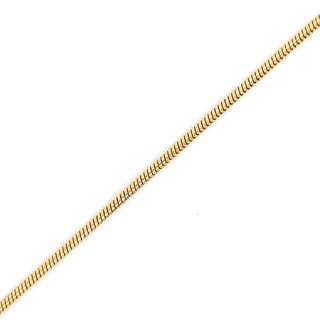 Armband echt Gold 333 Schlangenmuster Länge 19 cm