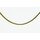 Schlangenkette, Gelbgold 333, Länge 38cm,Karabinerverschluß