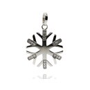 Anhänger Schneeflocke Silber