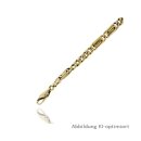 Fantasiearmband, Gelbgold 585, 22cm