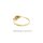 Damenring mit Diamant, 585 Gelbgold, Weite 62