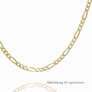 Figarokette, 333 Gelbgold, 45cm