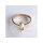 Perlring, Süßwasserzuchtperle, 333 Gelbgold, Weite 61