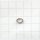 Schmuck Öse Bindering oval, 925 Sterling Silber, rhodiniert ca. 4,5mm