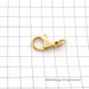 Karabinerverschluss 333 Gold poliert – 12 mm...