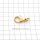 Karabinerverschluss 333 Gold poliert – 12 mm – massiv – 1 g – Schmuckverschluss für Ketten & Armbänder