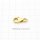 Karabiner Kettenverschluss mit Öse echt Gold 333 Glanz ca.8mm Größe S