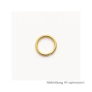 Öse Bindering rund aus echtem Gold 333 –...