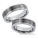 Trauringe / Partnerringe Wolfram (Tungsten)