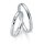 Trauringe Platin mit Brillant