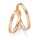 Trauringe Rotgold mit Brillant