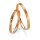 Trauringe Rotgold mit Brillant