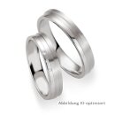Trauringe / Partnerringe Silber mit Brillant