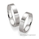 Trauringe / Partnerringe Silber mit Brillant