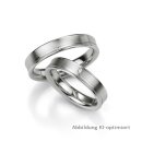 Trauringe / Partnerringe Silber mit Brillant