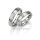 Trauringe / Partnerringe Silber mit Brillant