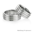 Trauringe / Partnerringe Silber mit Brillant