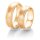 Trauringe Rotgold mit Brillant