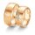 Trauringe Rotgold mit Brillant