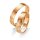 Trauringe Rotgold mit Brillant