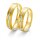 Trauringe Gelbgold/Weißgold mit Brillant