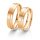 Trauringe Rotgold mit Brillant