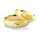 Trauringe Gelbgold mit Brillant