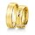 Trauringe Gelbgold mit Brillant