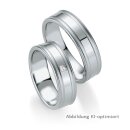 Trauringe Platin mit Diamant