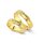 Trauringe Gelbgold mit Brillant