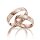 Trauringe Rotgold mit Brillant